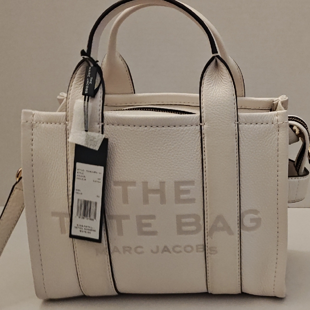 NWT Marc Jacobs White Tote Bag